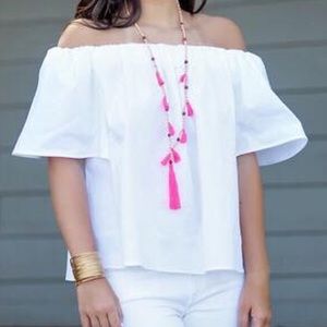 Off the shoulder top